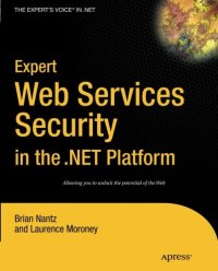 cover of the book Expert Web Services Security in the .NET Platform