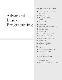 cover of the book Advanced Linux Programming