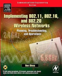 cover of the book Implementing 802.11, 802.16 and 802.20 wireless networks: planning, troubleshooting, and maintenance