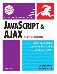 cover of the book JavaScript and Ajax for the Web: Visual QuickStart Guide