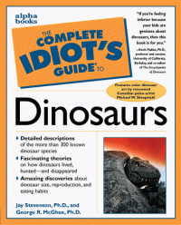 cover of the book The complete idiot's guide to dinosaurs