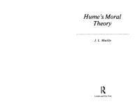 cover of the book Hume's Moral Theory