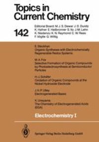 cover of the book Electrochemistry I