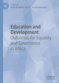 cover of the book Education and Development: Outcomes for Equality and Governance in Africa