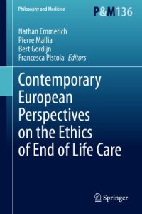 cover of the book Contemporary European Perspectives on the Ethics of End of Life Care