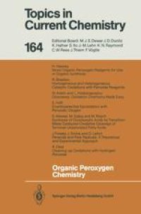 cover of the book Organic Peroxygen Chemistry