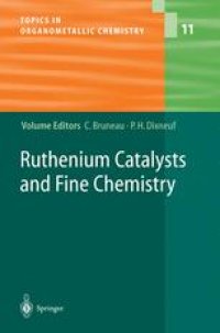 cover of the book Ruthenium Catalysts and Fine Chemistry: -/-