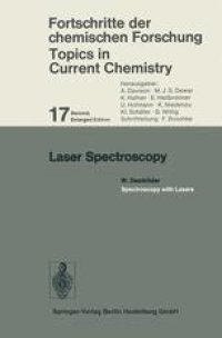 cover of the book Laser Spectroscopy Second, Enlarged Edition