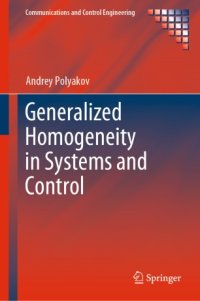 cover of the book Generalized Homogeneity in Systems and Control