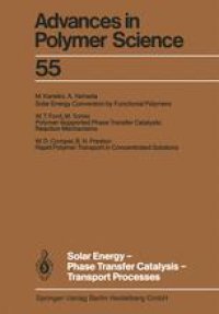 cover of the book Solar Energy-Phase Transfer Catalysis-Transport Processes