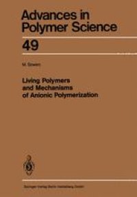 cover of the book Living Polymers and Mechanisms of Anionic Polymerization