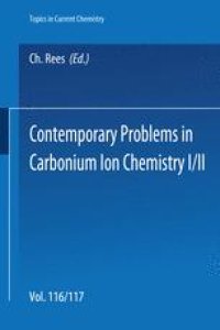 cover of the book Contemporary Problems in Carbonium Ion Chemistry I/II