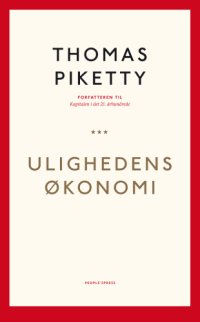 cover of the book Ulighedens økonomi