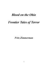 cover of the book Blood on the Ohio: frontier tales of terror