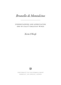 cover of the book Brunello di Montalcino: understanding and appreciating one of Italy's greatest wines