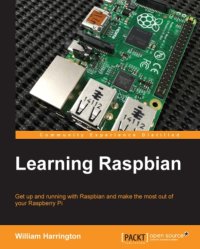 cover of the book Learning Raspbian get up and running with Raspbian and make the most out of your Raspberry Pi