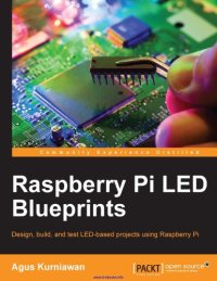 cover of the book Raspberry pi led blueprints