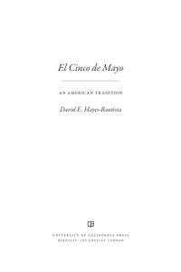 cover of the book El Cinco de Mayo: an American tradition