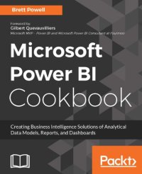 cover of the book Microsoft Power BI cookbook: creating business intelligence solutions of analytical data models, reports, and dashboards