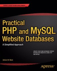 cover of the book Practical PHP and MySQL web site databases a simplified approach