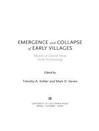 cover of the book Emergence and collapse of early villages: models of central mesa verde archaeology