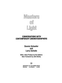 cover of the book Masters of light: conversations with contemporary cinematographers