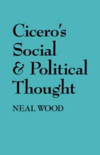 cover of the book Cicero's social and political thought