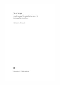 cover of the book Journeys: resilience and growth for survivors of intimate partner abuse