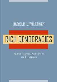 cover of the book Rich democracies: political economy, public policy, and performance