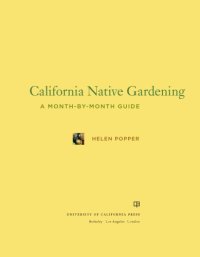 cover of the book California native gardening: a month-by-month guide