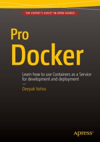 cover of the book Pro Docker