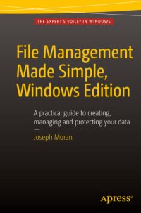 cover of the book File Management Made Simple, Windows Edition