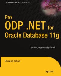 cover of the book Pro ODP.NET for Oracle Database 11g