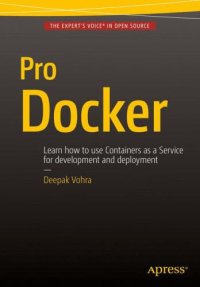 cover of the book Pro Docker