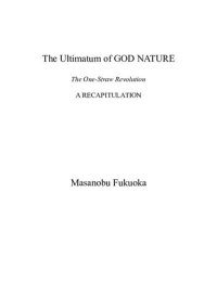 cover of the book The Ultimatum of God Nature