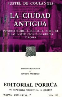 cover of the book La Ciudad Antigua