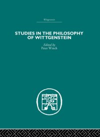 cover of the book Studies in the Philosophy of Wittgenstein