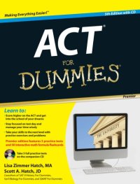 cover of the book ACT for dummies