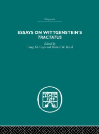 cover of the book Essays on Wittgenstein's Tractatus