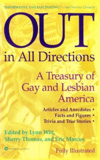 cover of the book Out in all directions: a treasury of gay and lesbian America