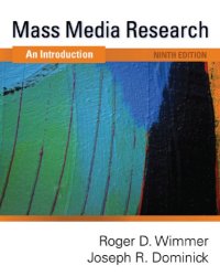 cover of the book Mass media research: an introduction