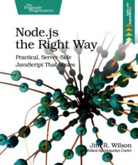 cover of the book Node.js the right way practical, server-side JavaScript that scales