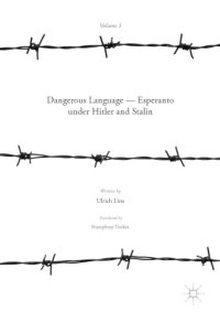 cover of the book Esperanto: the Dangerous Language