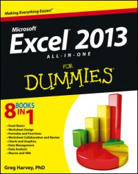 cover of the book Excel 2013 All-in-One For Dummies