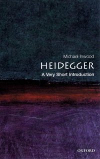 cover of the book Heidegger: a very short introduction