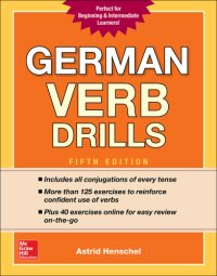 cover of the book German Verb Drills