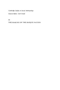 cover of the book The making of the Basque nation