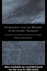 cover of the book Complexity and the History of Economic Thought