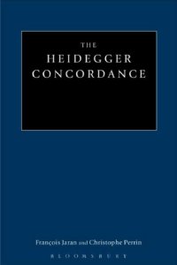 cover of the book The Heidegger concordance