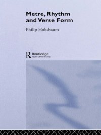 cover of the book Metre, Rhythm and Verse Form